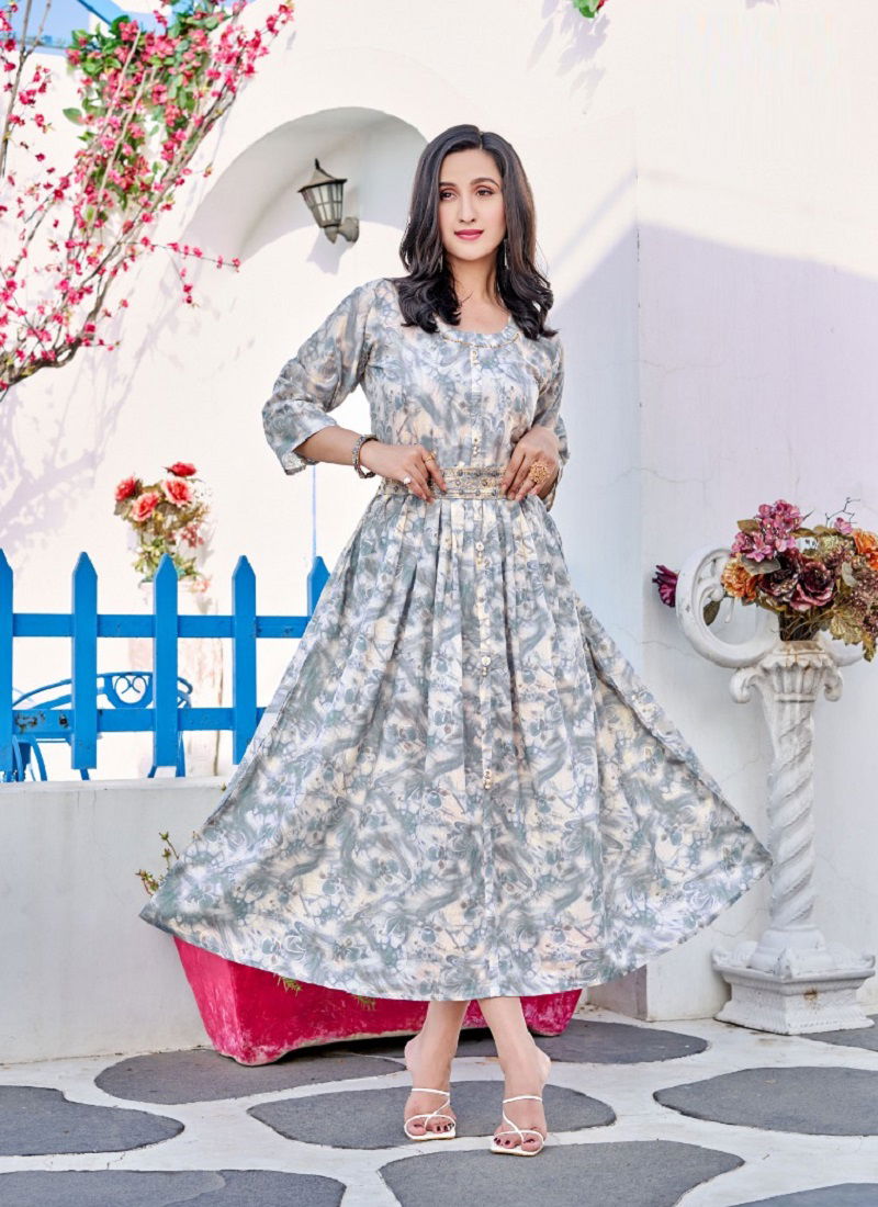 Floral By Nish 1001 To 1008 Designer Kurtis Catalog